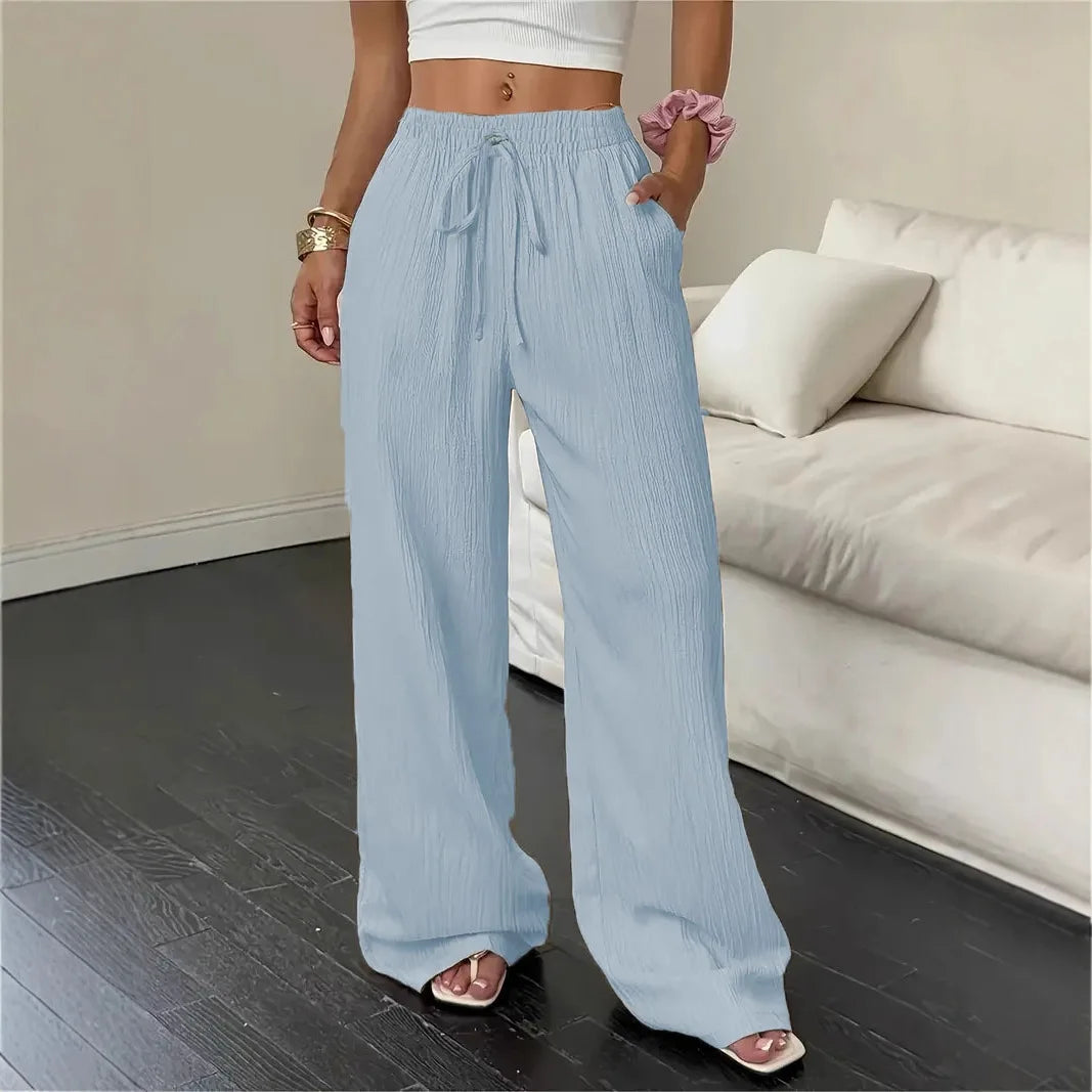 Marelle™ Hose Mit Verstellbarem Bindeband Und Palazzo-Schnitt