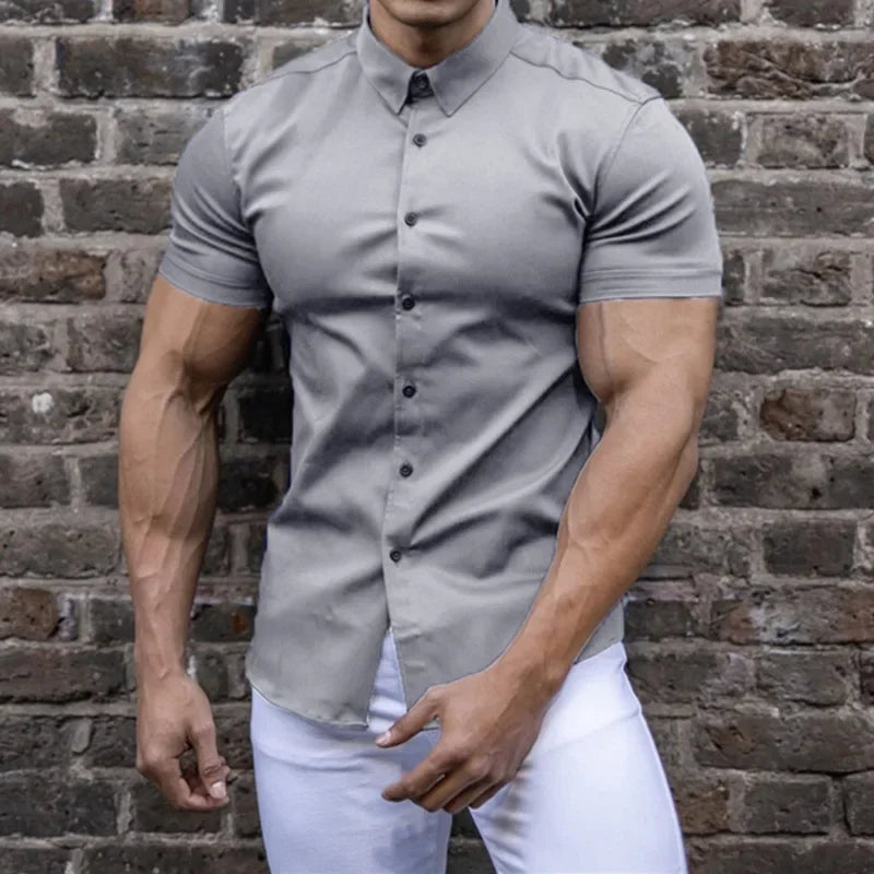 Detroit™ Slim Fit Hemd mit Körpernahem Sitz