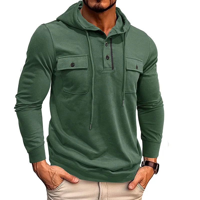 Westbrook™ Hoodie Mit Verstellbarer Kapuze und Fronttaschen