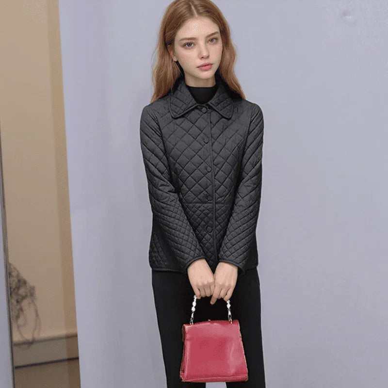 Evoke™ Steppjacke mit Baumwolle und Steppstruktur / Raffinesse und Leichtigkeit für Lhren Eleganten Winter!