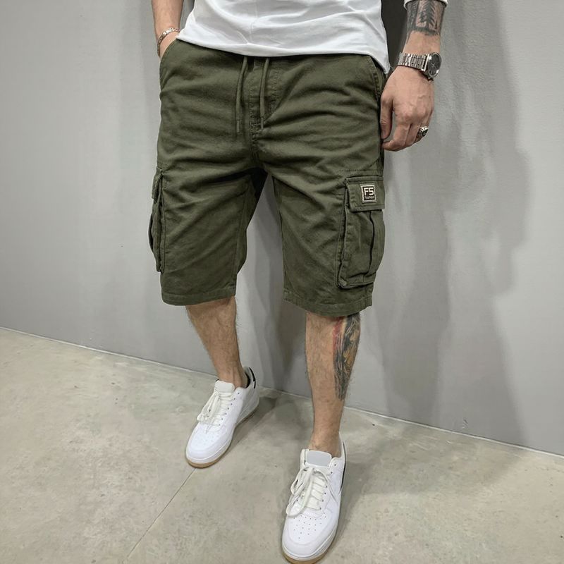 Liam™ Shorts aus Premium-Twill mit großzügigen Cargotaschen