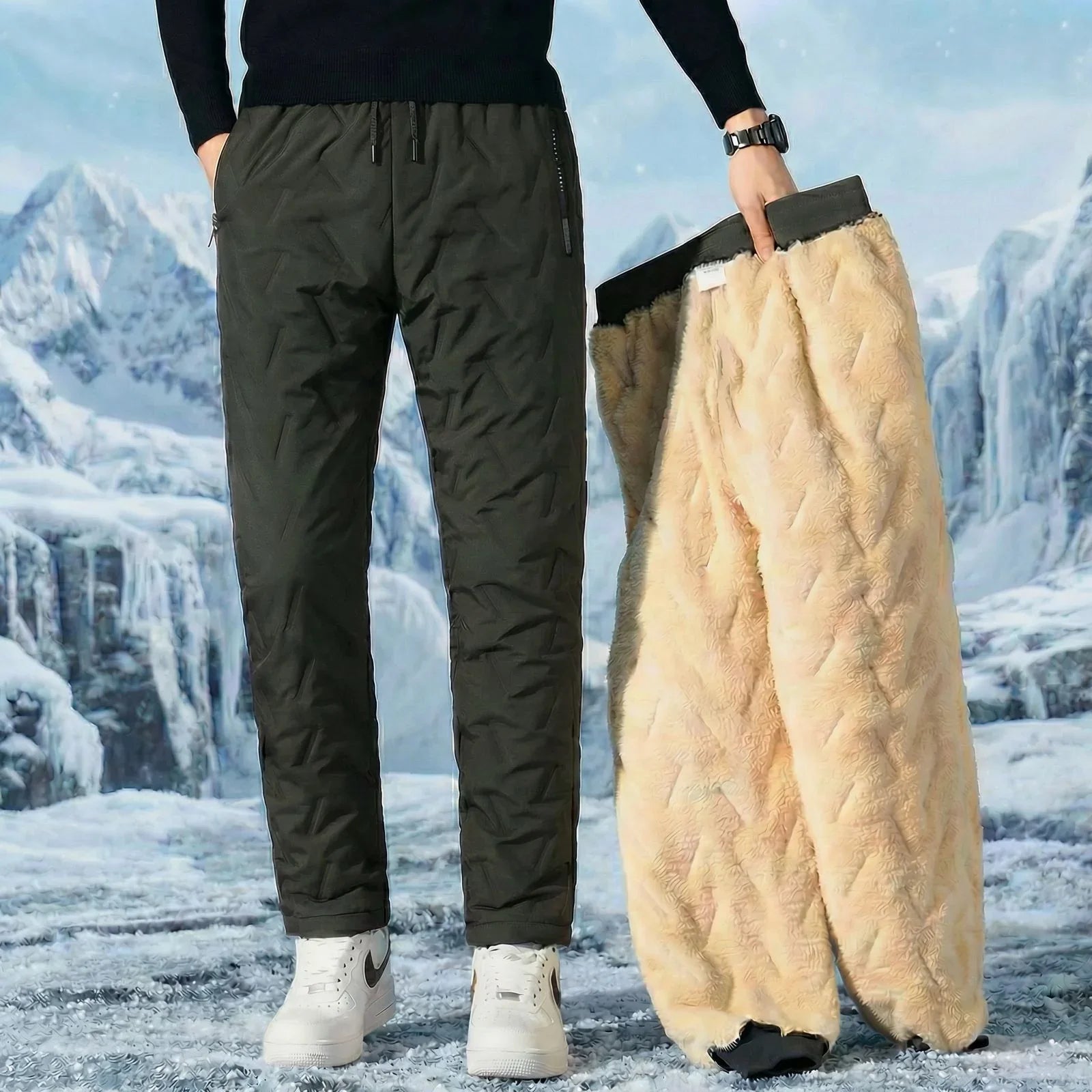 SnowProof Guard™ Thermohose mit Ultra-Weichem Fleecefutter und Wasserdichtem Außenmaterial