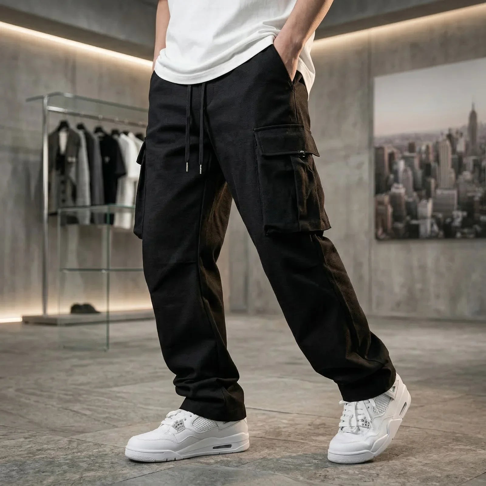 Orion™ Cargo-Hose aus Leichter Twill-Sarja mit Praktischen Utility-Taschen