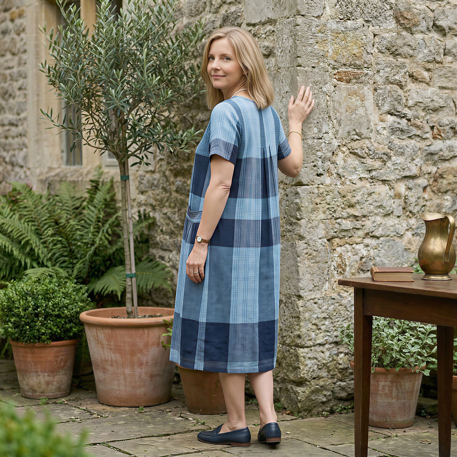 Antonella™ Fließendes Kleid im Barockstil / Eleganter Komfort für jeden Anlass