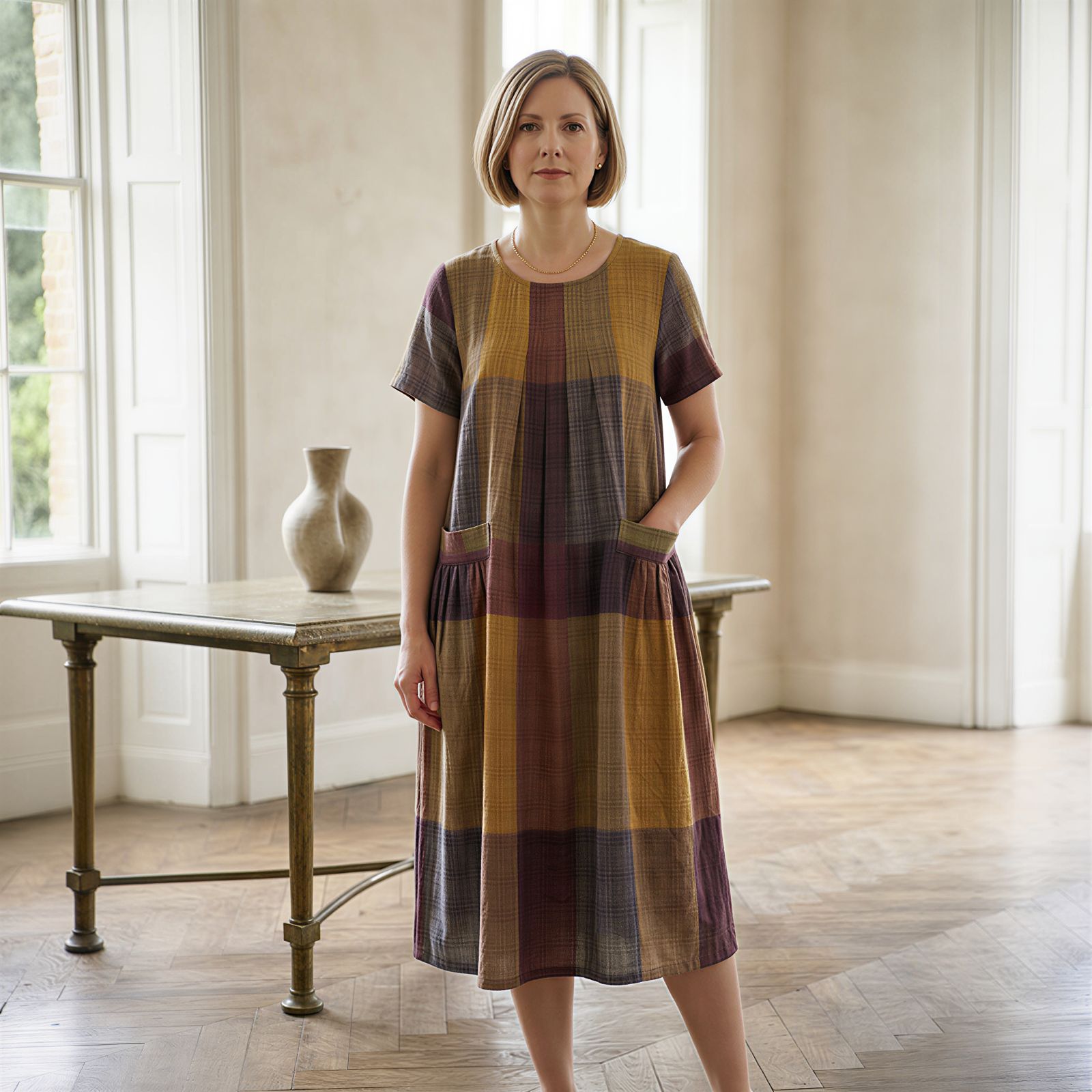 Antonella™ Fließendes Kleid im Barockstil / Eleganter Komfort für jeden Anlass