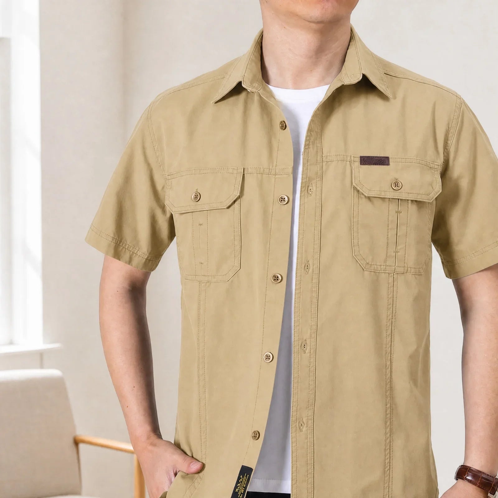 Abenteuer™ Hemd aus Baumwolle mit Utility Taschen