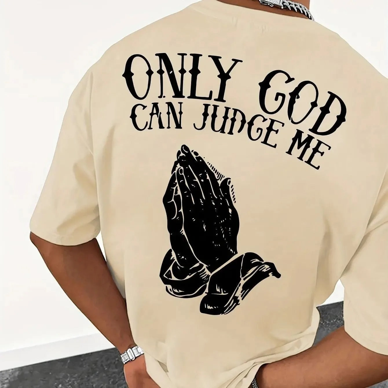 Caleb™ T-Shirt mit Streetwear-Style und Rückenprint