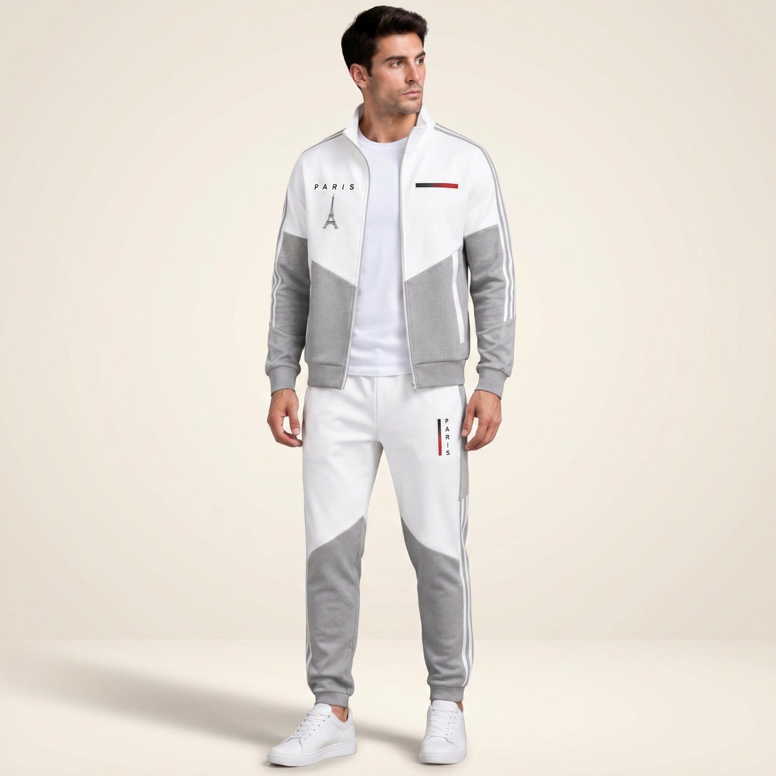 Cassian Paris™ Set mit Stehkragenjacke und Jogginghose