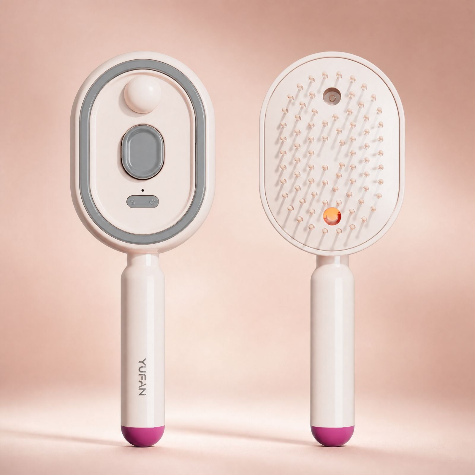 3-in-1 Elektrische Haarbürste – Reduziert Frizz, Glättet und Massiert Ohne Haarbruch