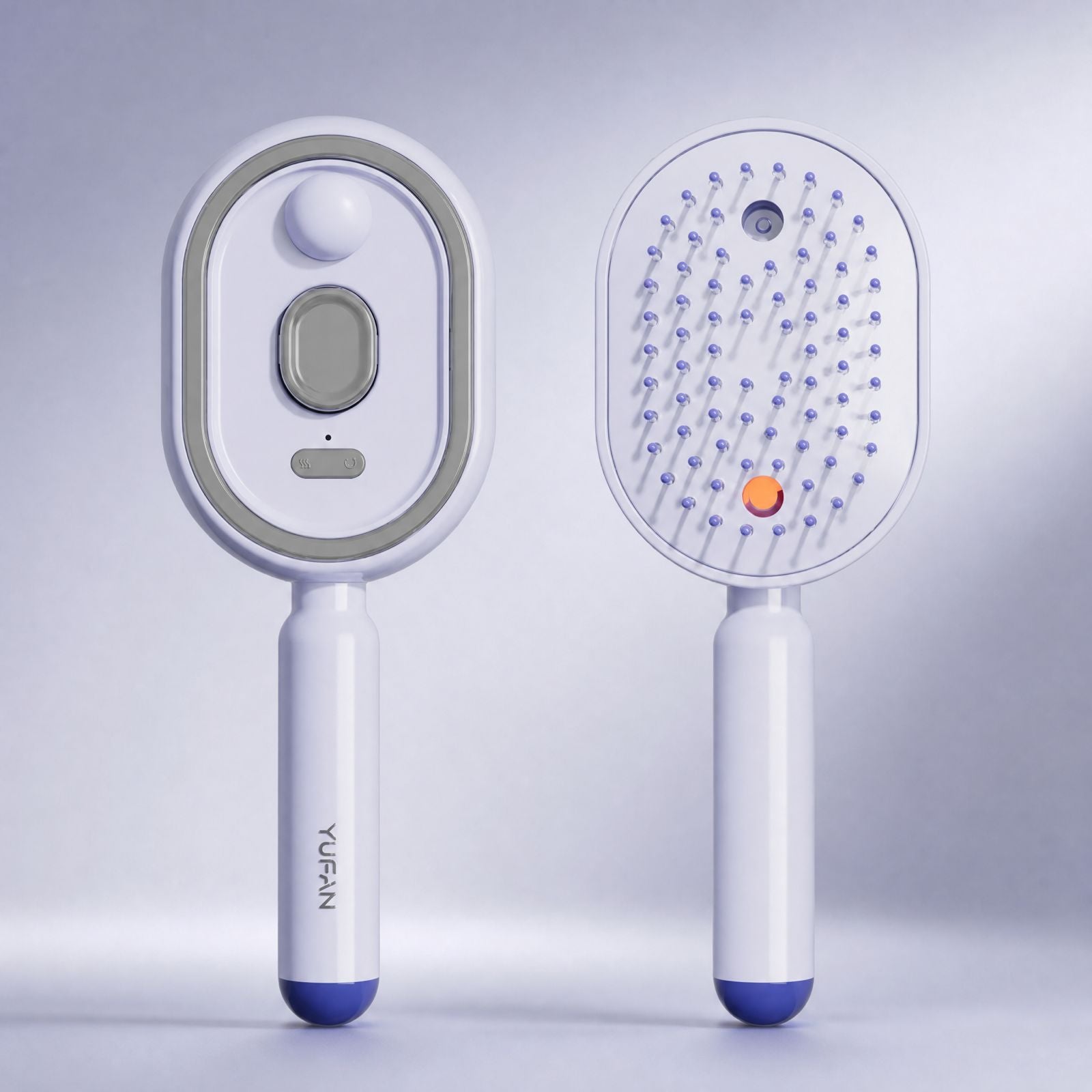 3-in-1 Elektrische Haarbürste – Reduziert Frizz, Glättet und Massiert Ohne Haarbruch