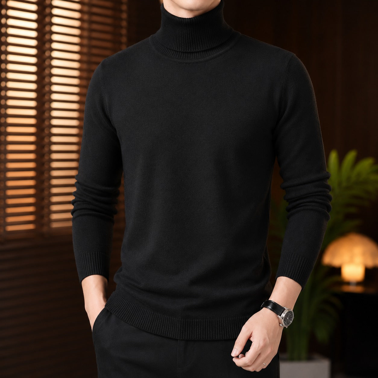 Vermont™ Rollkragenpullover mit Samtweichem Innenfutter