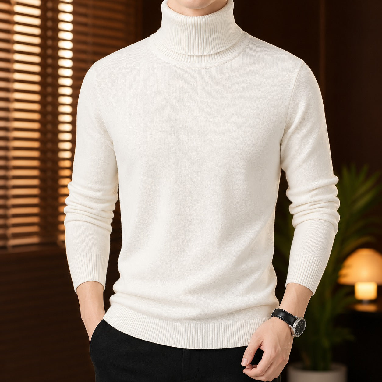Vermont™ Rollkragenpullover mit Samtweichem Innenfutter