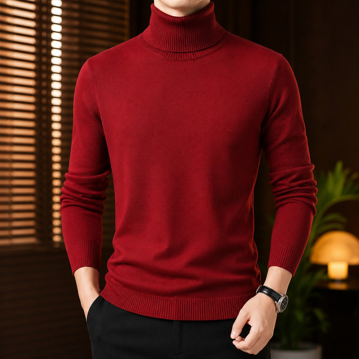 Vermont™ Rollkragenpullover mit Samtweichem Innenfutter