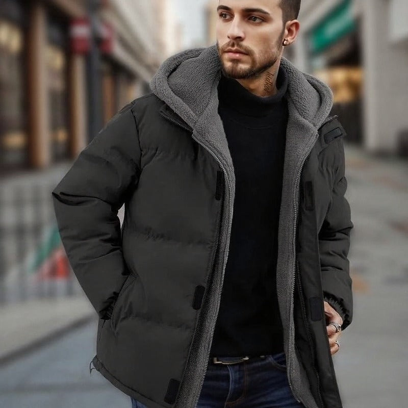 Raven™ Herren-Pufferjacke mit Premium-Steppung und wärmendem Plüschfutter