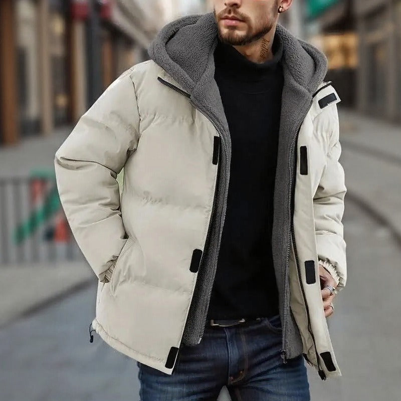 Raven™ Herren-Pufferjacke mit Premium-Steppung und wärmendem Plüschfutter