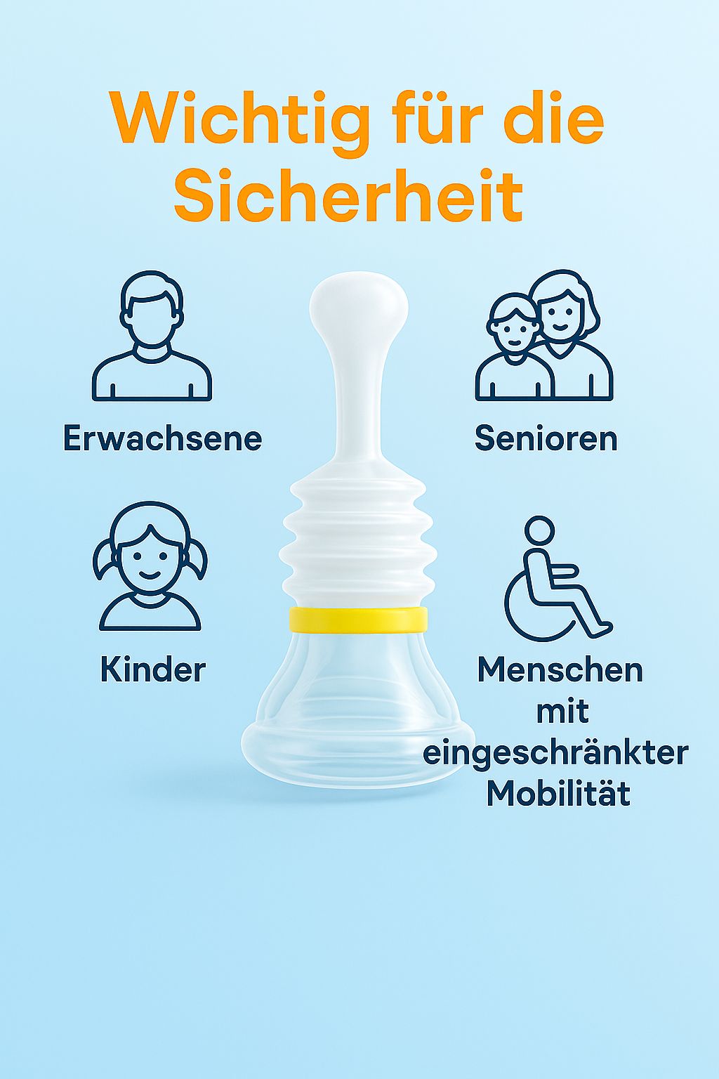 Anti-Erstickungs-Rettungsmaske mit Druckpumpe / Praktikabilität und Sicherheit zum Greifen nah