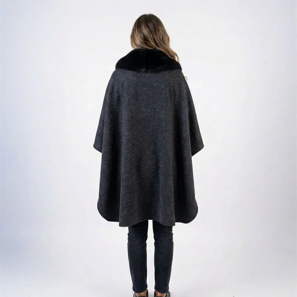 Sion™ Damenmantel mit luxuriösem Kunstfuchs-Kragen und echtem Schutz vor Kälte