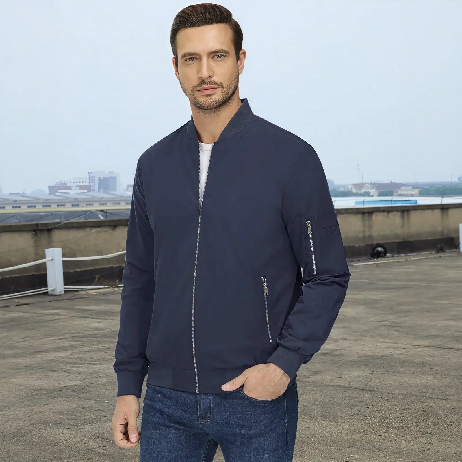Dominus™ Jacke mit Strategischen Taschen und Premium-Passform