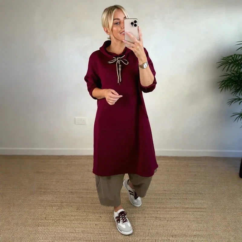 Dalen™ Hoodie im Kleidstil mit Urbanem Design
