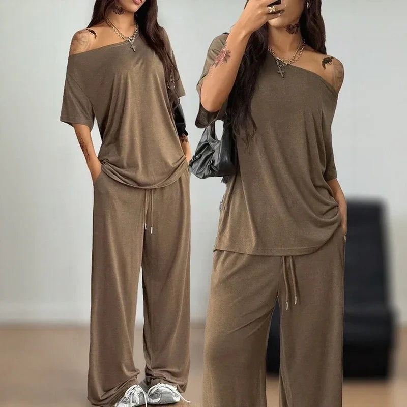 Belmara™ Set mit Lockerem Schnitt und Verstellbarer Taille