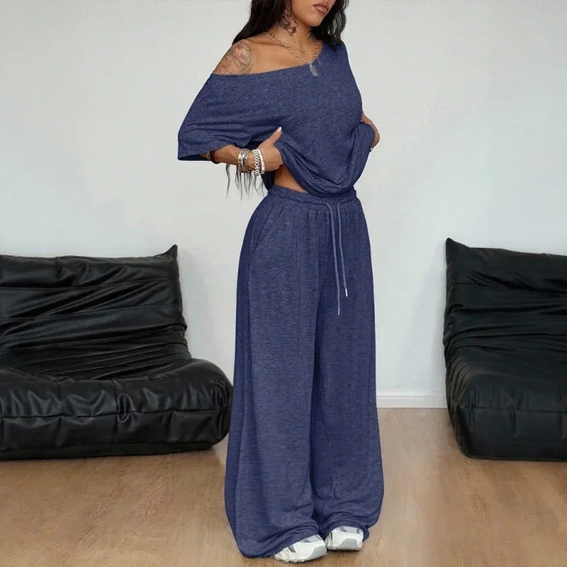 Belmara™ Set mit Lockerem Schnitt und Verstellbarer Taille