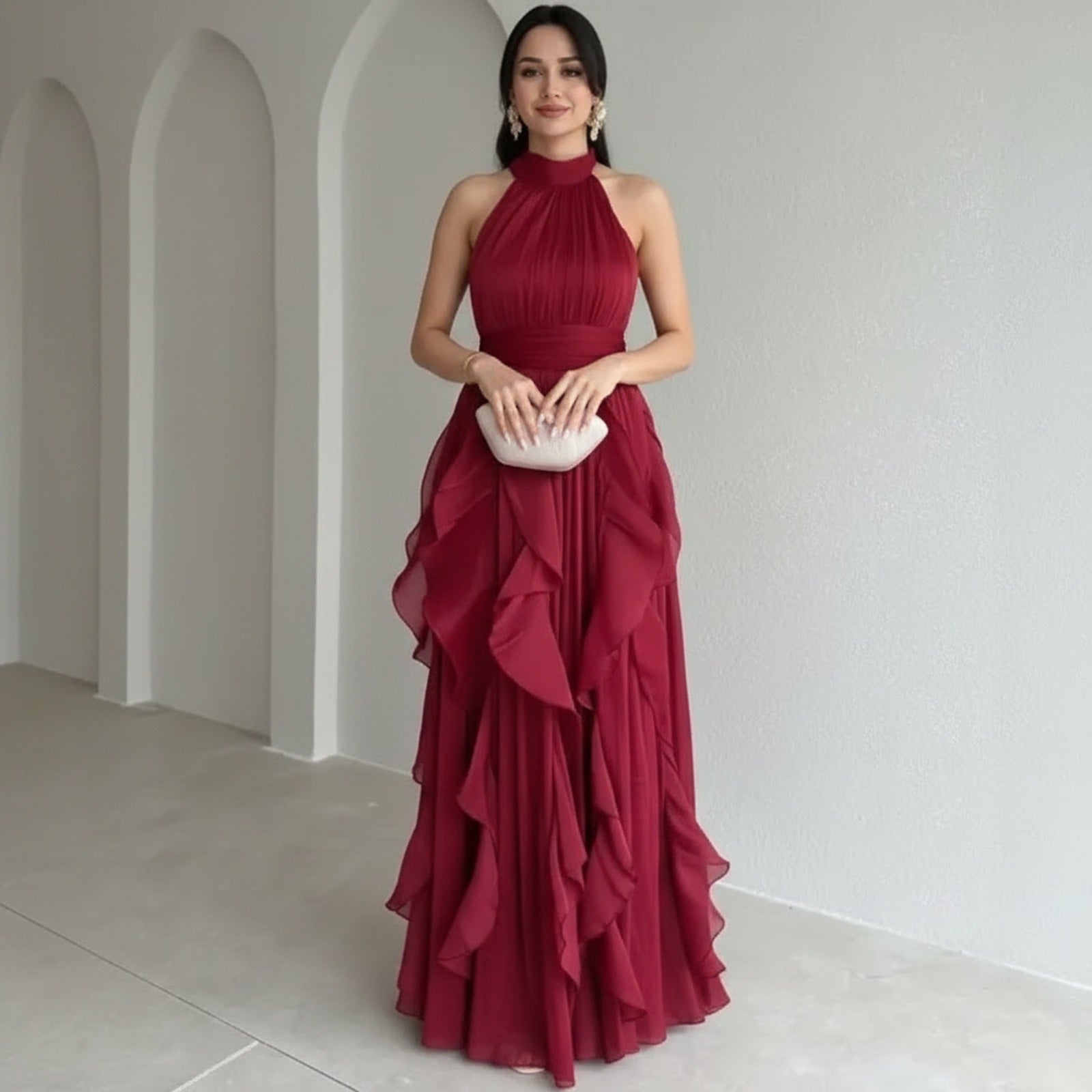 Avelora™ Kleid mit Raffiniertem Design und Eleganter Bewegung