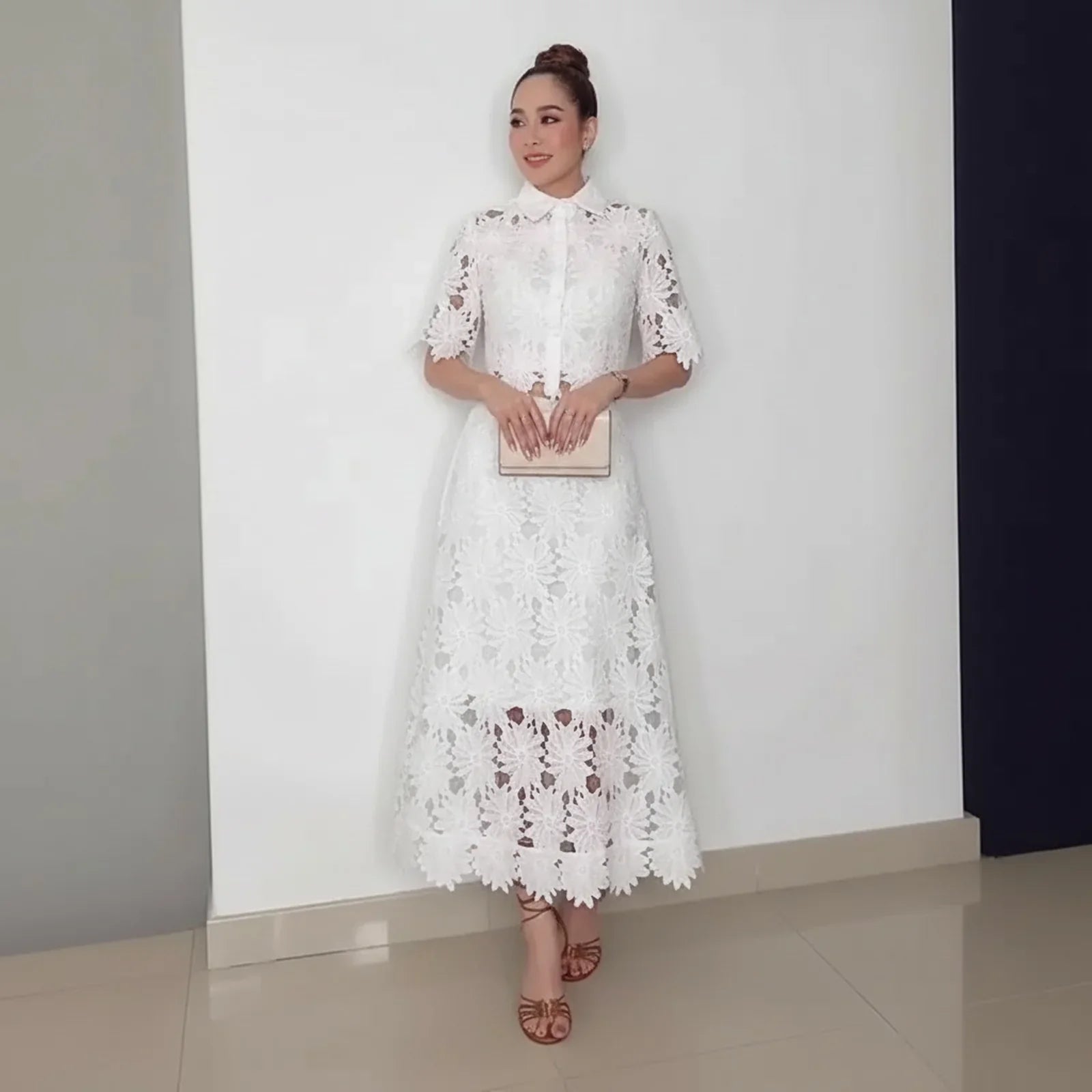 Avelisse™ Set aus Premium-Spitze mit Raffiniertem Stil