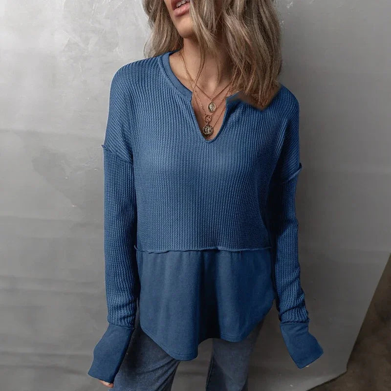 Elowen™-Bluse mit Modernem Schnitt und Lässig-Schickem Stil
