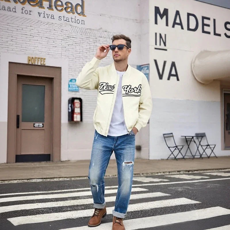 Bronx™ Varsity-Jacke mit Modernem Schnitt