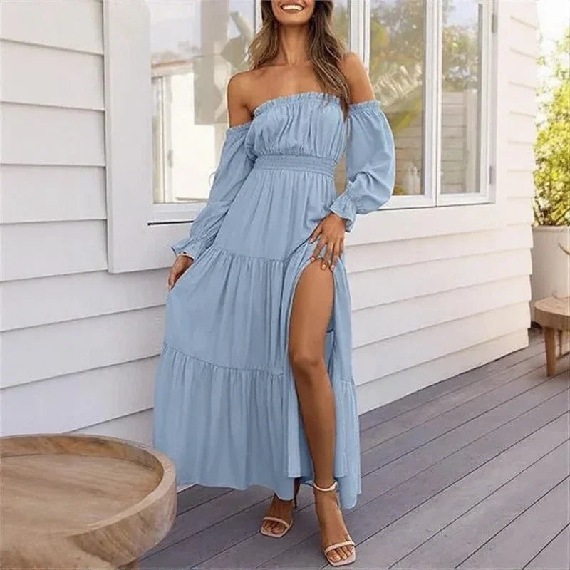Ravienna™ Off-Shoulder Kleid Mit Eleganter Leichtigkeit