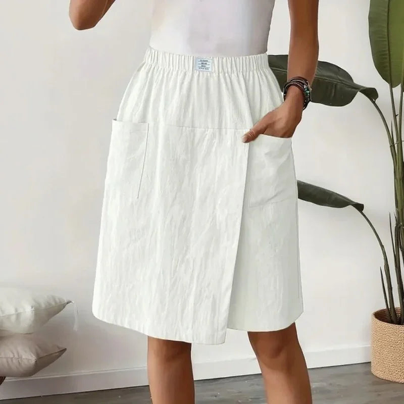 Celenne™ Skort aus Leinen-Baumwolle mit Premium-Komfort