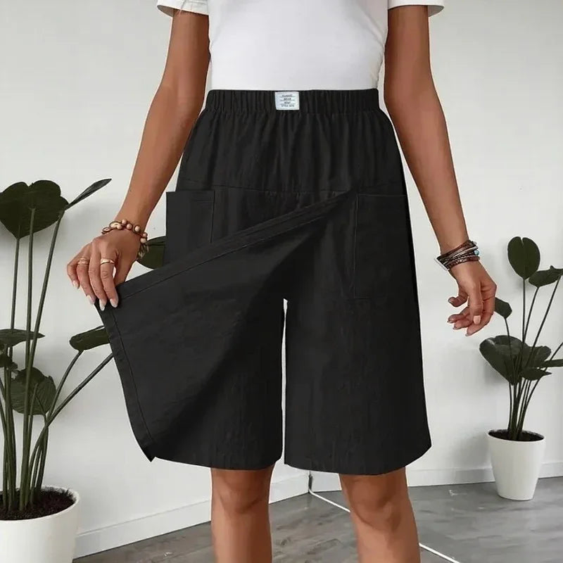 Celenne™ Skort aus Leinen-Baumwolle mit Premium-Komfort