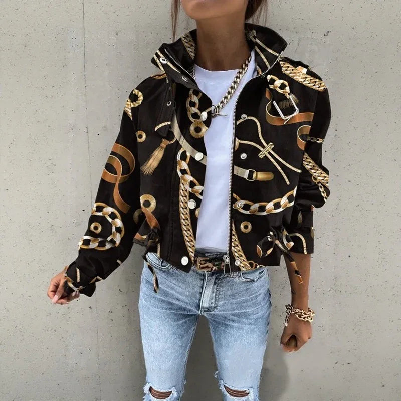 Valkyra™ Jacke Im Cropped-Schnitt Mit Modernem Utility-Design