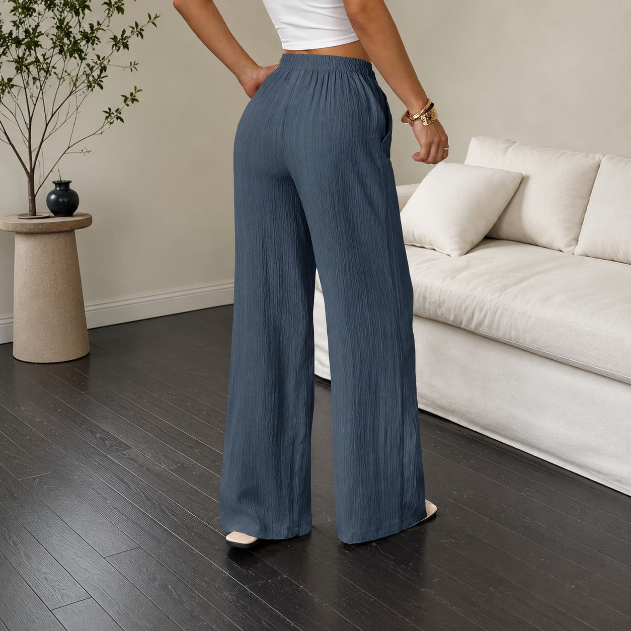 Marelle™ Hose Mit Verstellbarem Bindeband Und Palazzo-Schnitt